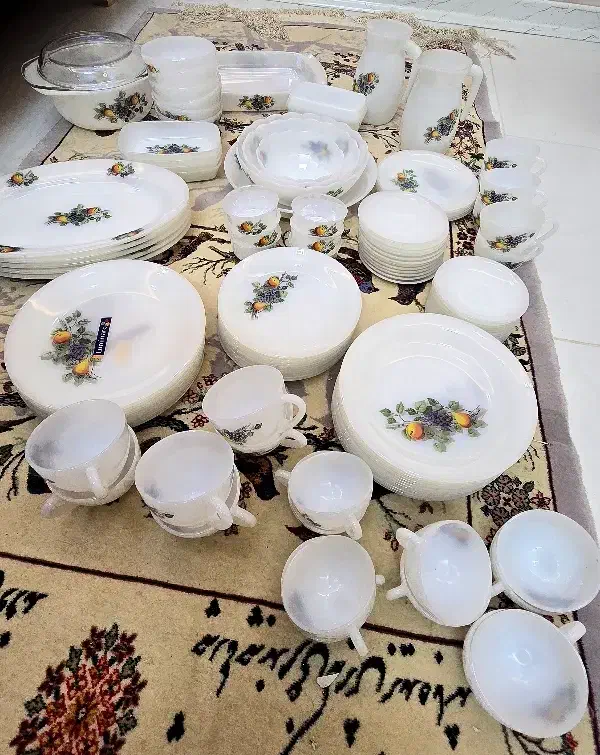 ظرف ارکوپال سیب گلابی فرانسه قدیمی|ظروف سرو و پذیرایی|مشهد, احمدآباد|دیوار