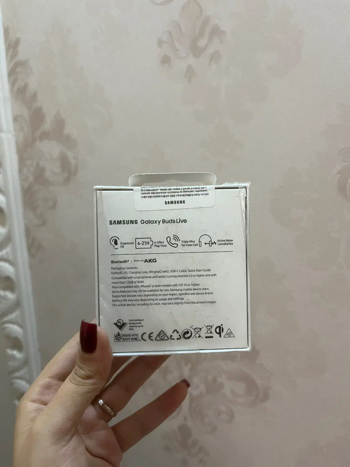 هدفون بی سیم سامسونگ مدل Buds Live اصلی آکبند|لوازم جانبی موبایل و تبلت|تهران, مهران|دیوار