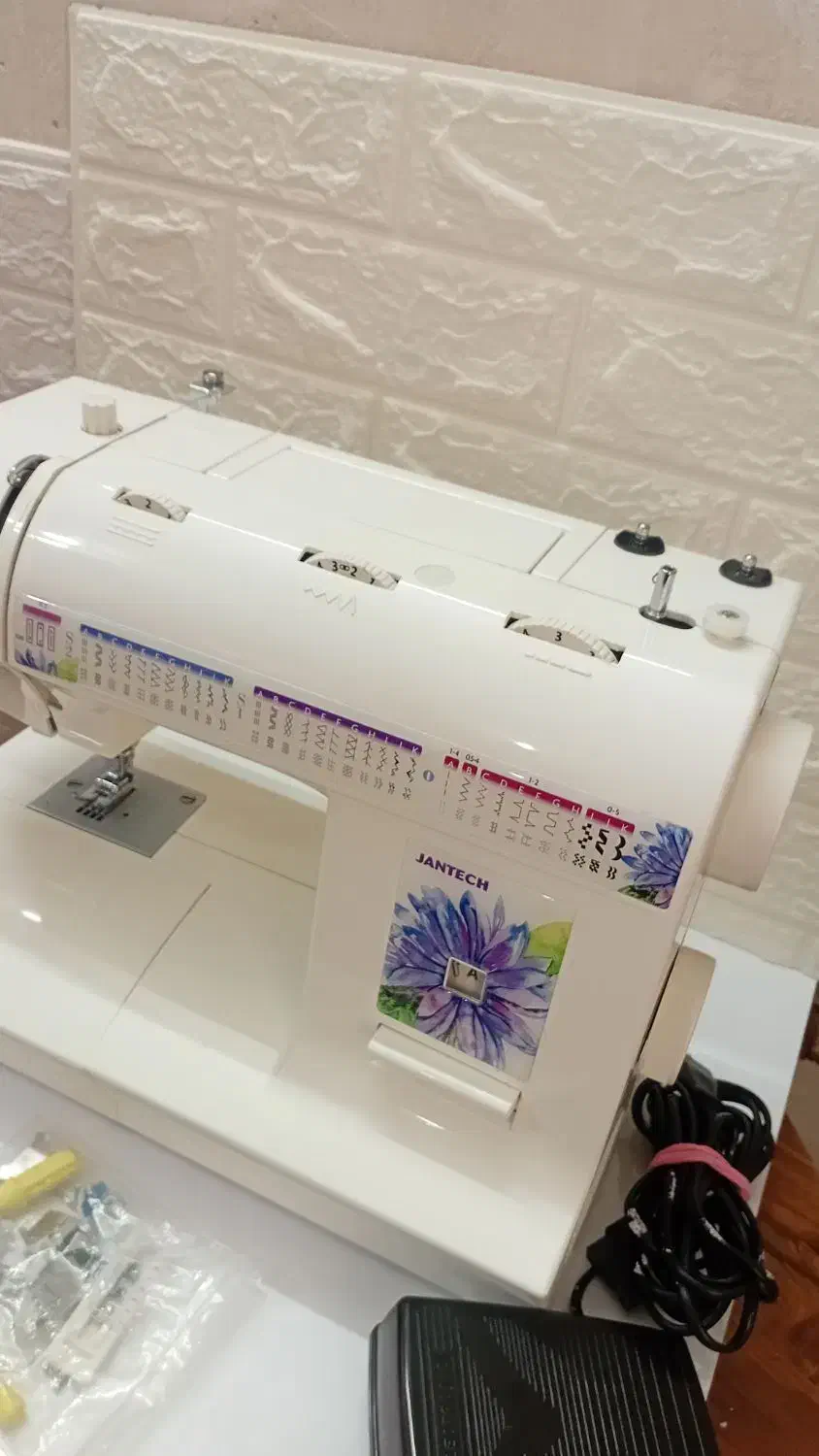 چرخ خیاطی جانتک|چرخ خیاطی و ریسندگی|کومله, |دیوار