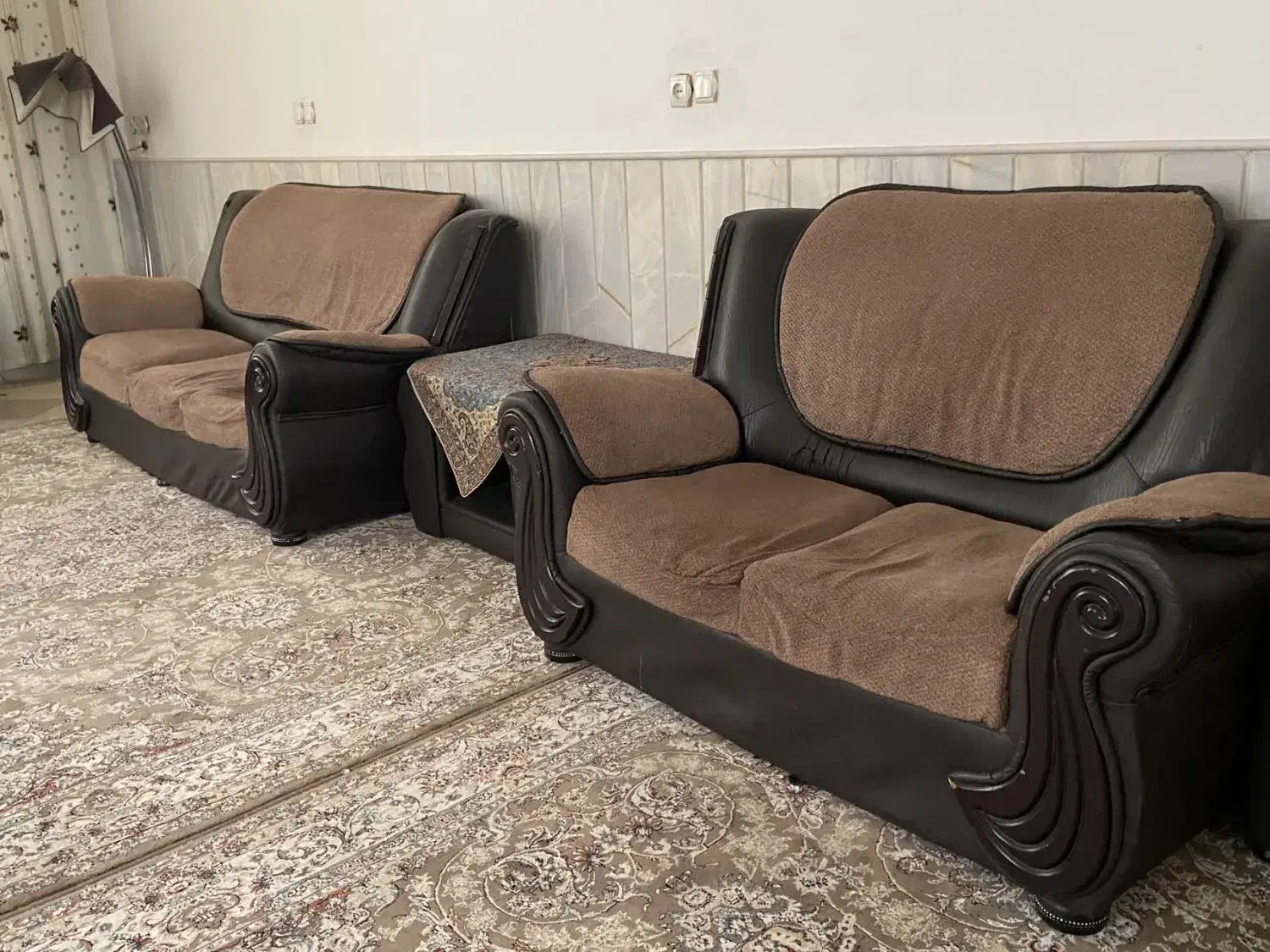 مبل 7نفره|مبلمان خانگی و میز عسلی|اردکان, |دیوار