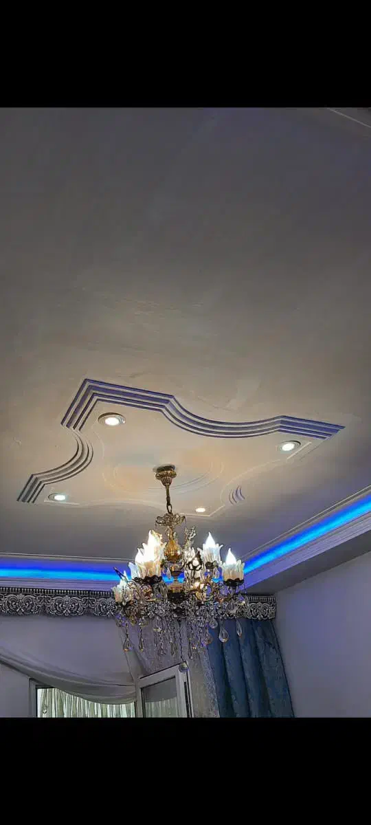 فروش فوری لوستر برنز ۸شاخه|لوستر و چراغ آویز|کرج, اکبرآباد|دیوار