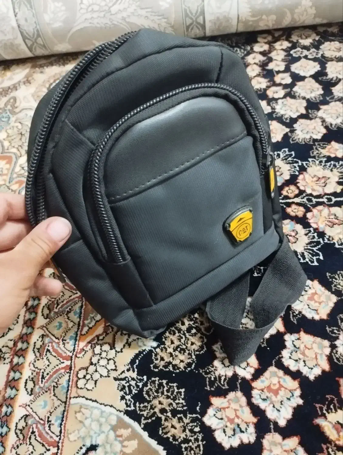 کیف دوشی پسرانه و هدفن آبی بچه گانه|کیف، کفش، کمربند|بیرجند, |دیوار