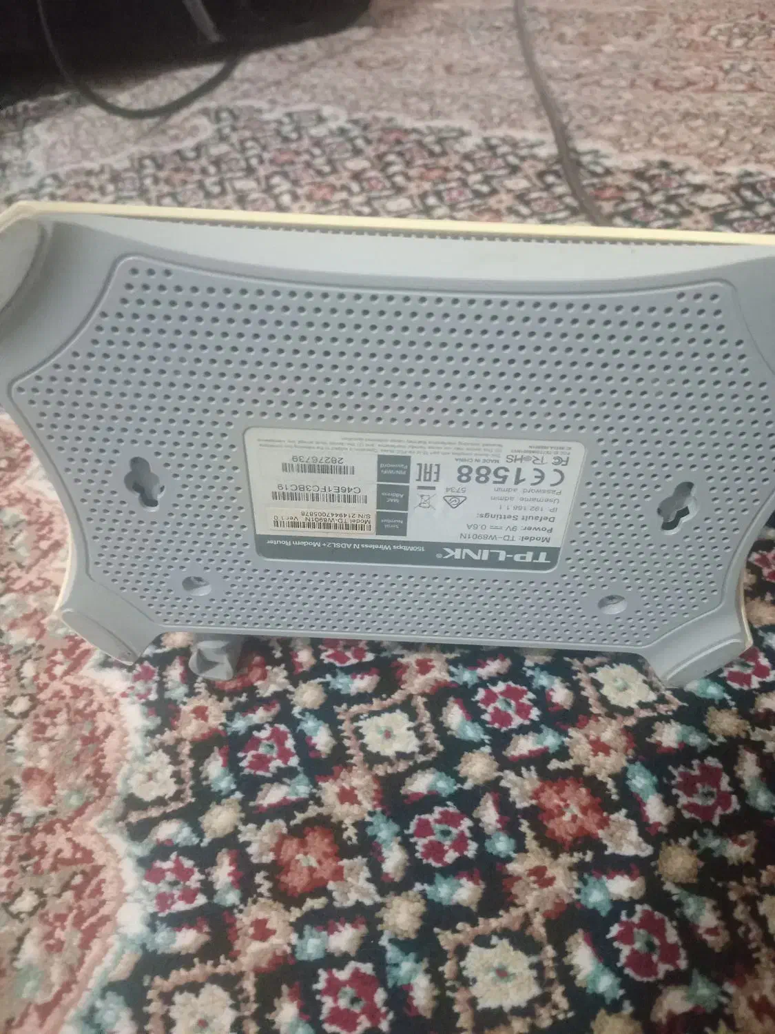 فروش مودم کاملا سالم و بدون آداپتور|مودم و تجهیزات شبکه|خوی, |دیوار