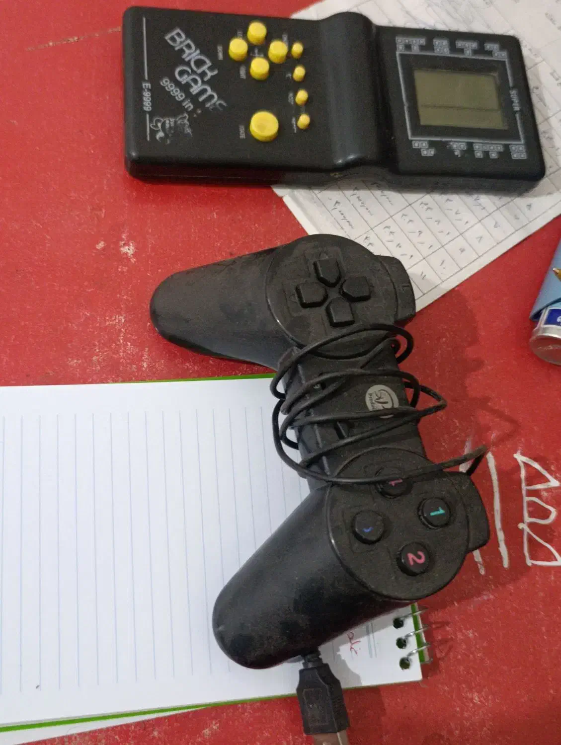 هدفون دسته بازی اتاری کامل کامل سالم|کنسول، بازی ویدئویی و آنلاین|لنجان, |دیوار