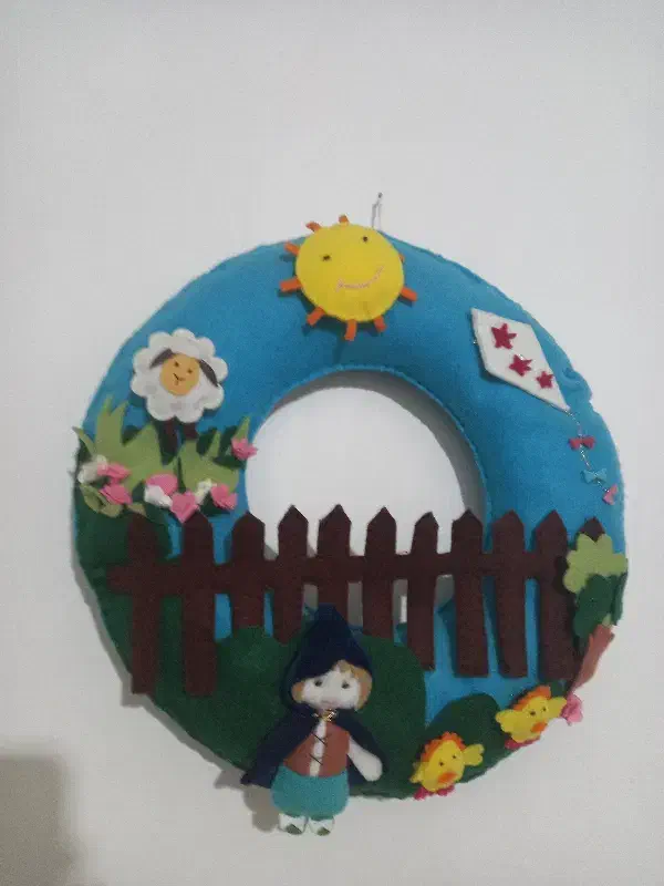 دیوار کوب نمدی|صنایع دستی و سایر لوازم تزئینی|شاهرود, |دیوار