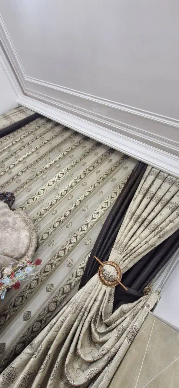 پرده پذیرایی|پرده، رانر، رومیزی|کاشان, مفتح|دیوار