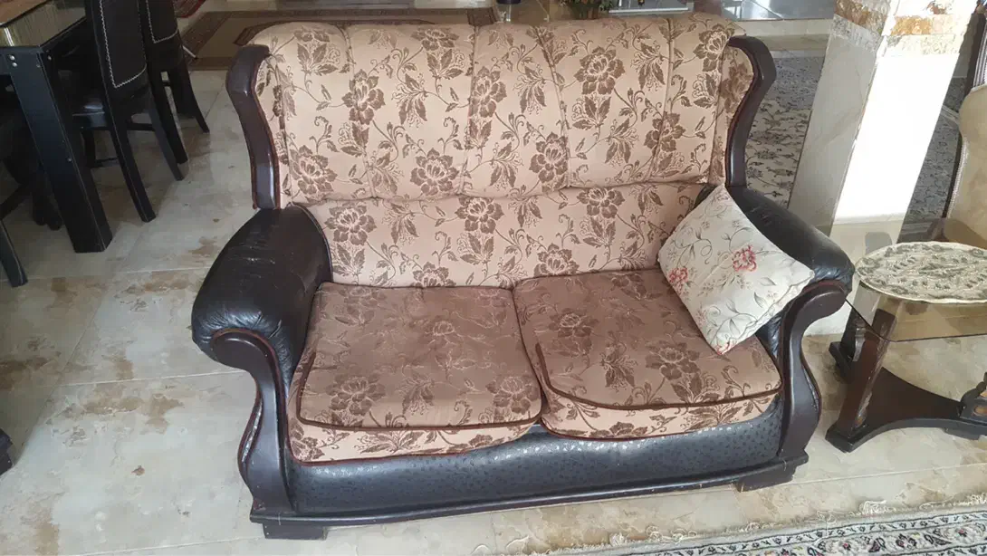 مبل راحتی هفت نفره|مبلمان خانگی و میز عسلی|کرمانشاه, |دیوار