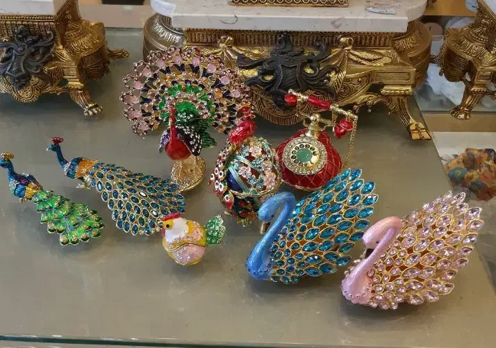 جا جواهری فلزی نگین دار|صنایع دستی و سایر لوازم تزئینی|تهران, قیام|دیوار