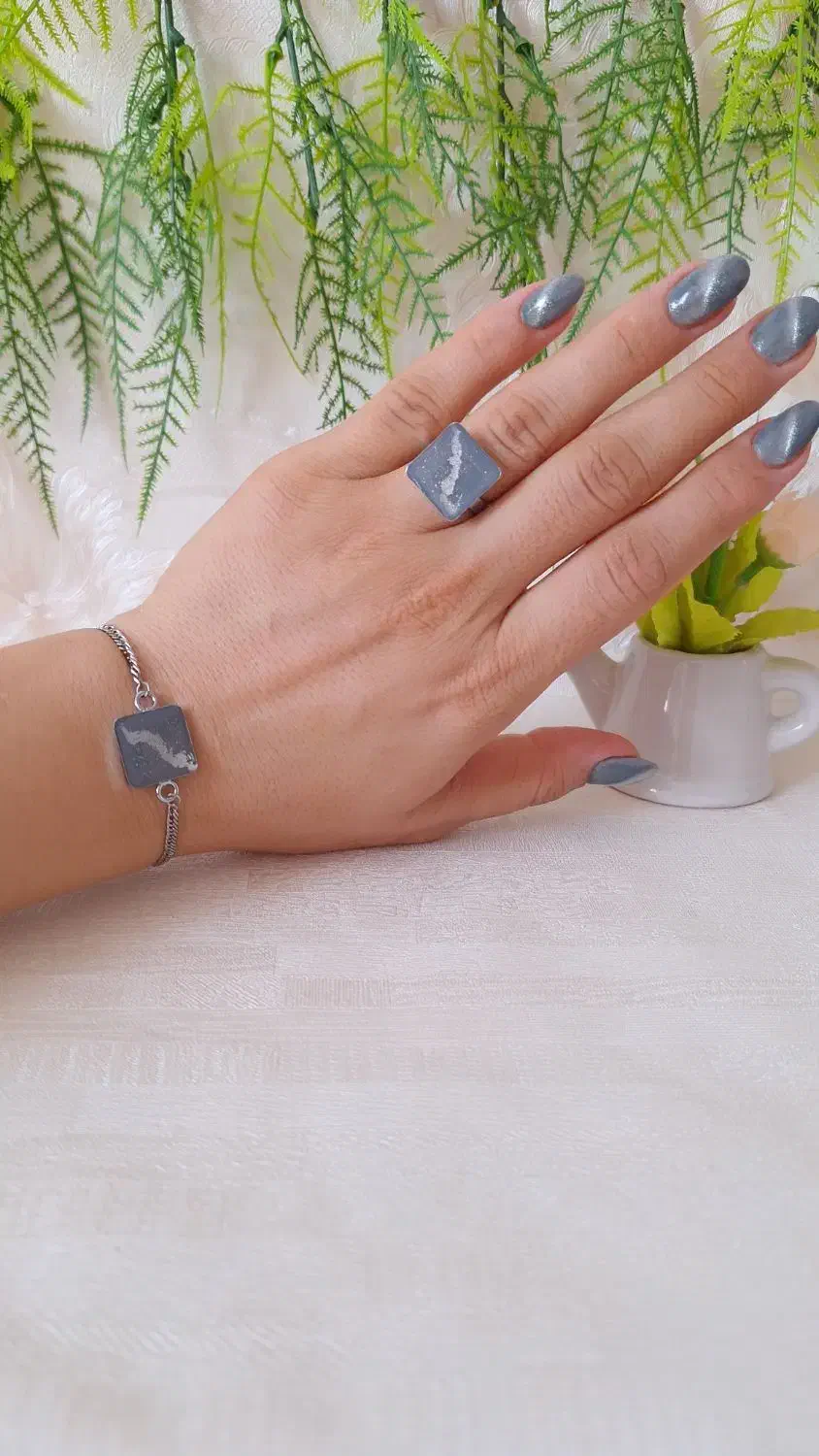 دستبند و انگشتر رنگ ثابت|بدلیجات|سنندج, |دیوار