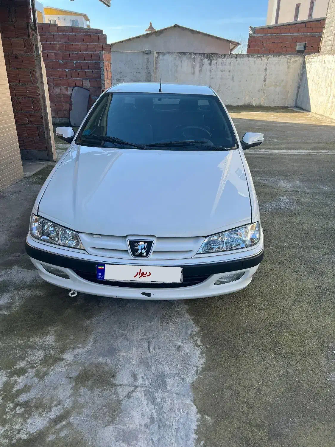 پژو پارس سفید|خودرو سواری و وانت|محمودآباد, |دیوار