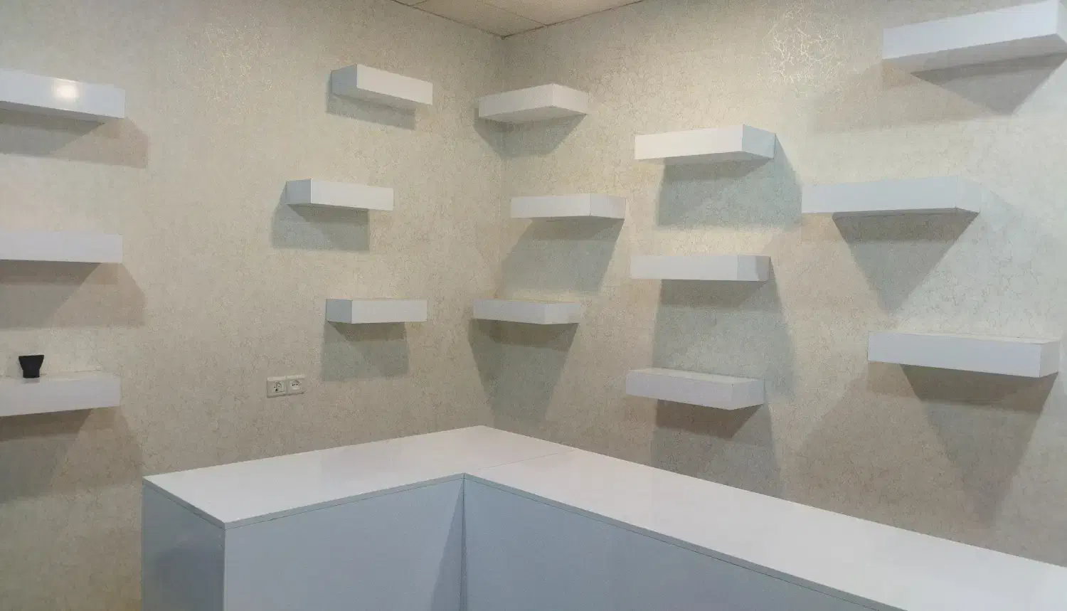 فروش قفسه ام دی اف|کتابخانه، شلف، قفسههای دیواری|بانه, |دیوار