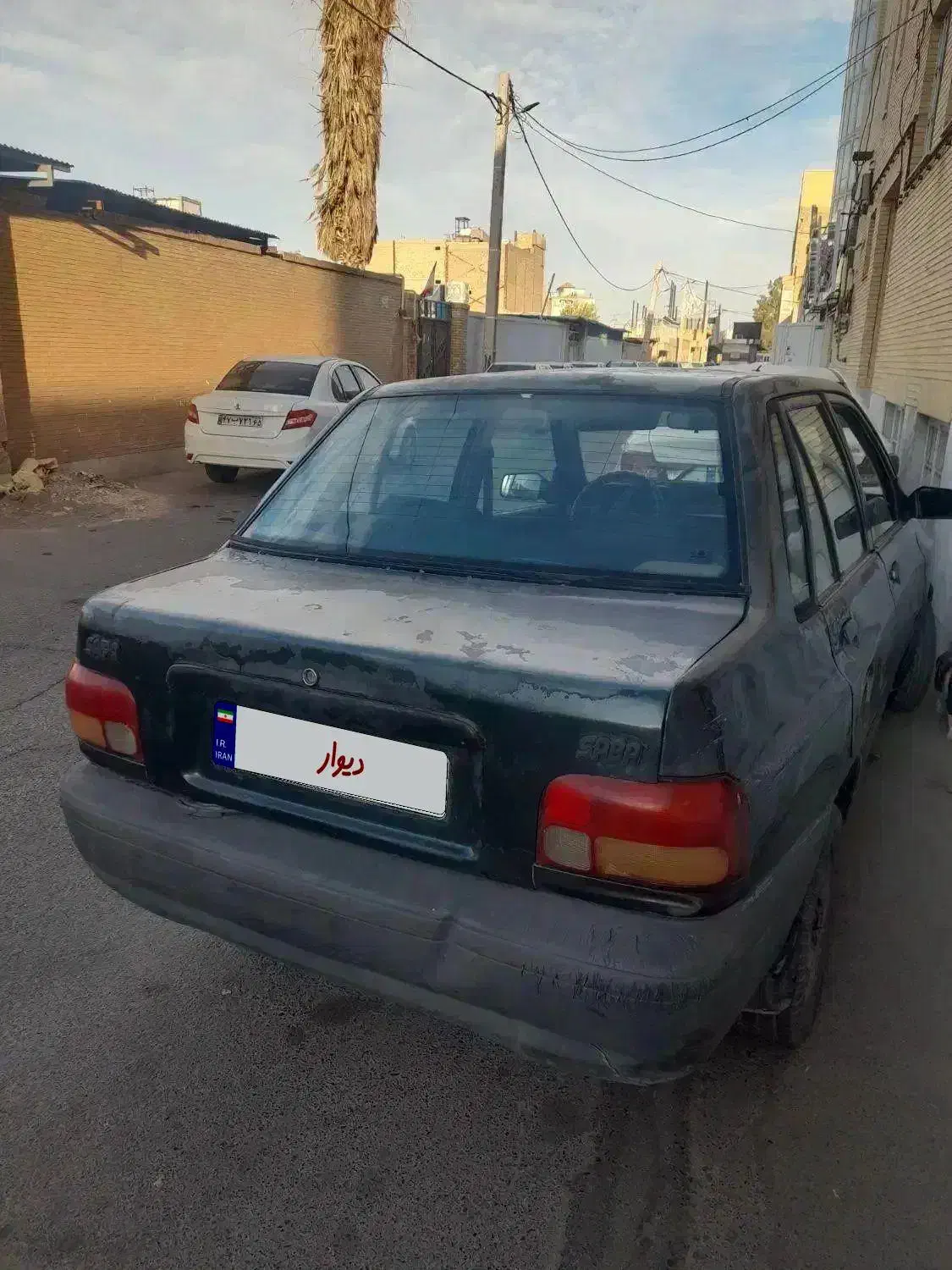 پراید ۸۳ کاربراتوری رنگ یشمی|خودرو سواری و وانت|رفسنجان, |دیوار