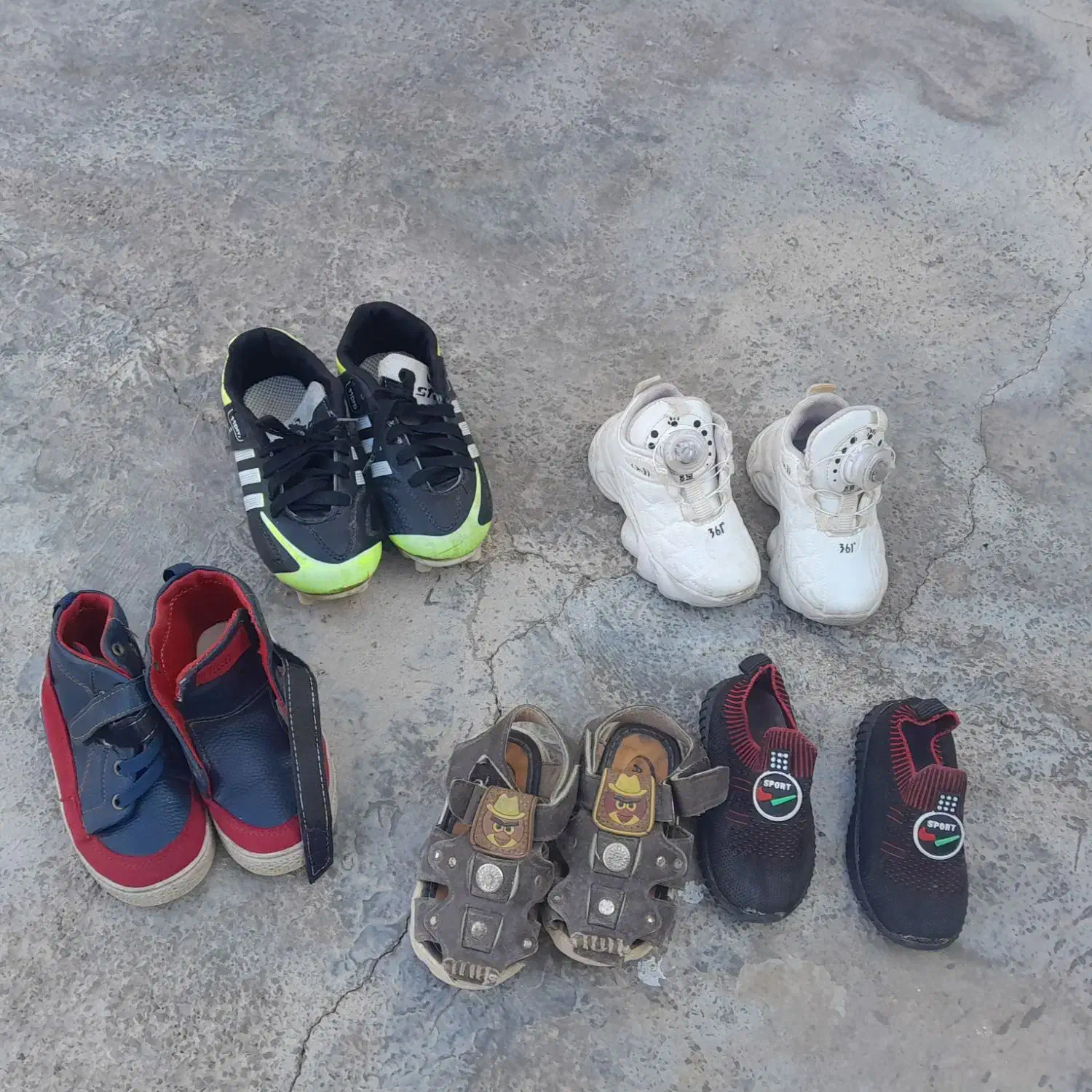 کفش بچه گانه|کفش و لباس بچه|کوهدشت, |دیوار