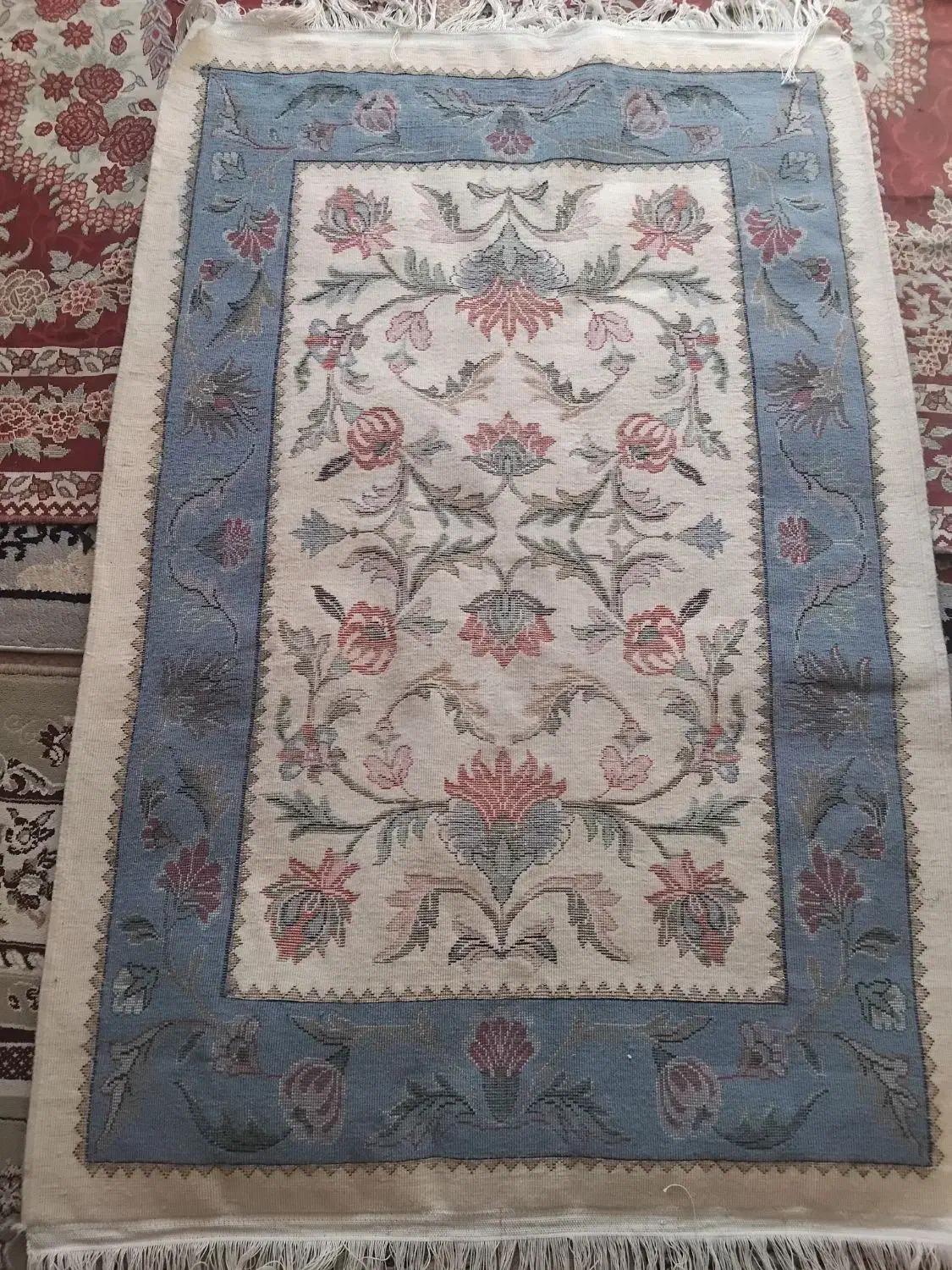 گلیم گل برجسته|گلیم، جاجیم، گبه|قهدریجان, |دیوار