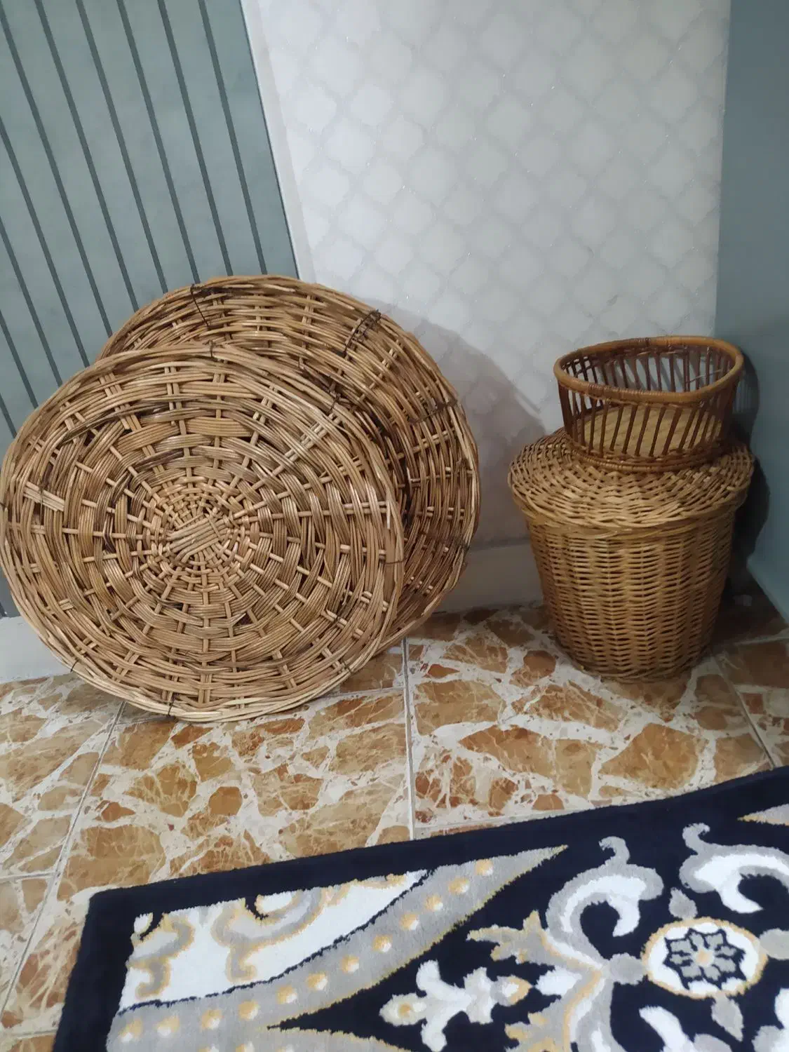 دکوری های حصیری|صنایع دستی و سایر لوازم تزئینی|گلستان (تهران), |دیوار