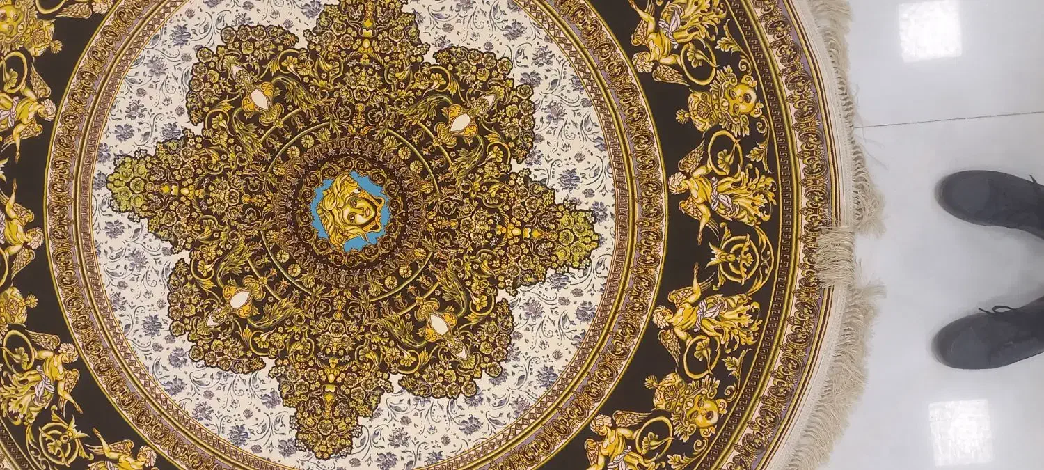 فرش۲×۲گرد|فرش|زابل, |دیوار