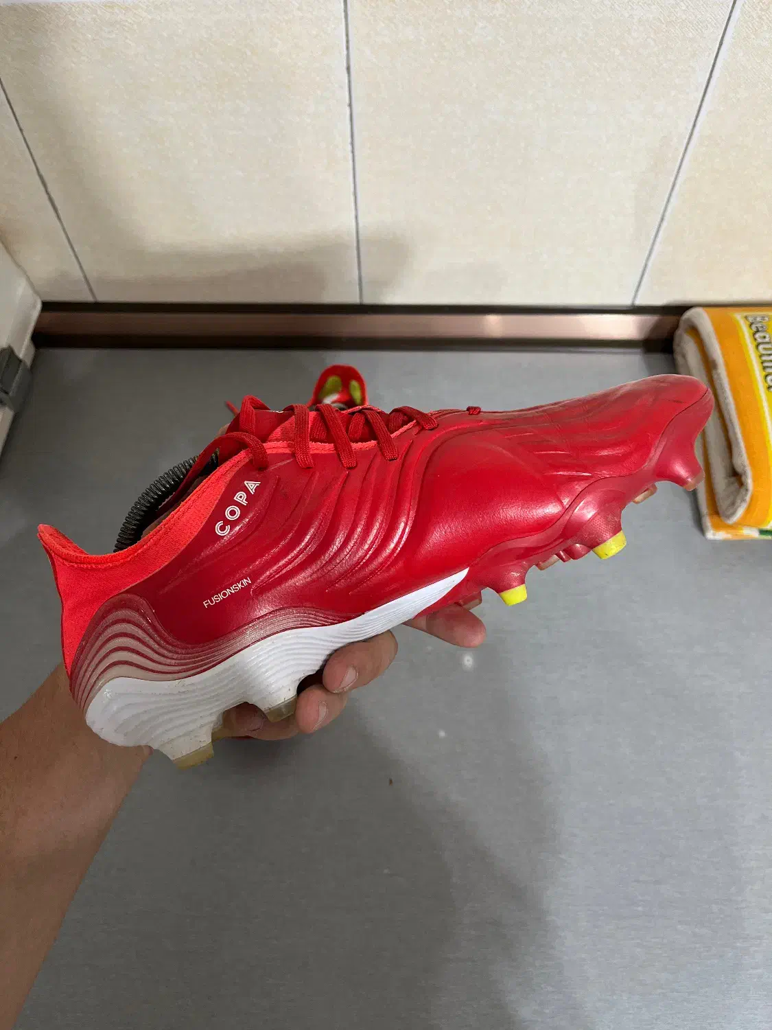 استوک فوتبال آدیداس کوپا اورجینال کلاس a سایز ۴۴.۵|کیف، کفش، کمربند|تهران, منیریه|دیوار