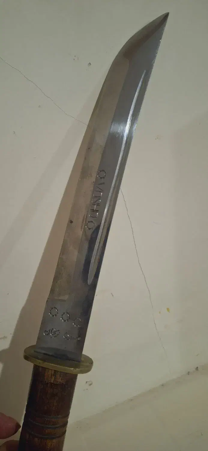 چاقوی اصل زنجان قدیمی|کلکسیون اشیاء عتیقه|نمین, |دیوار
