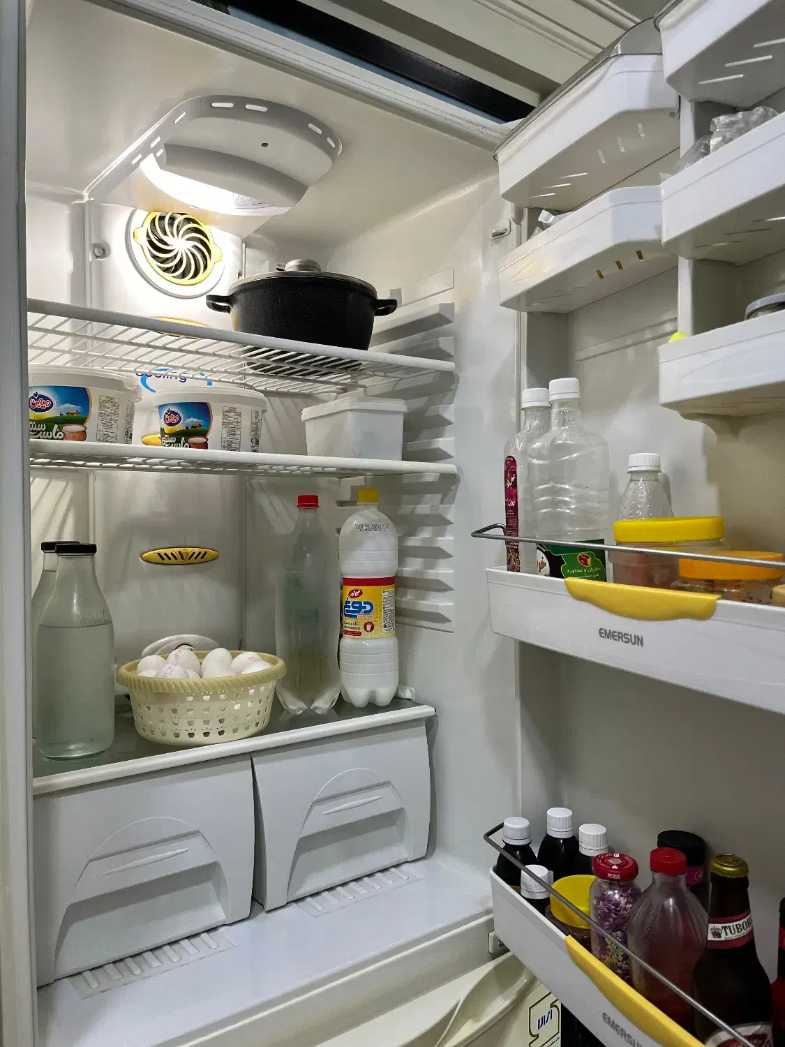 یخچال|یخچال و فریزر|ری, علایین|دیوار