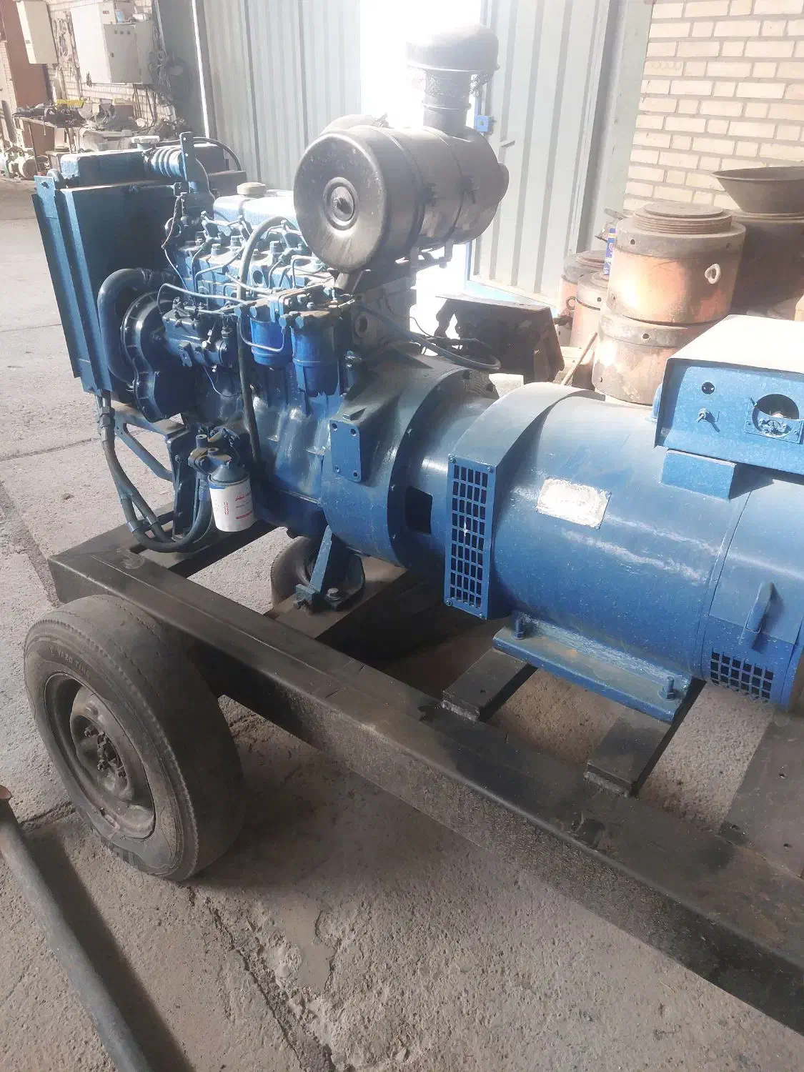 ژنراتور 40 کاوا  ۴ سیلندر|ماشین‌آلات صنعتی|صفادشت, |دیوار