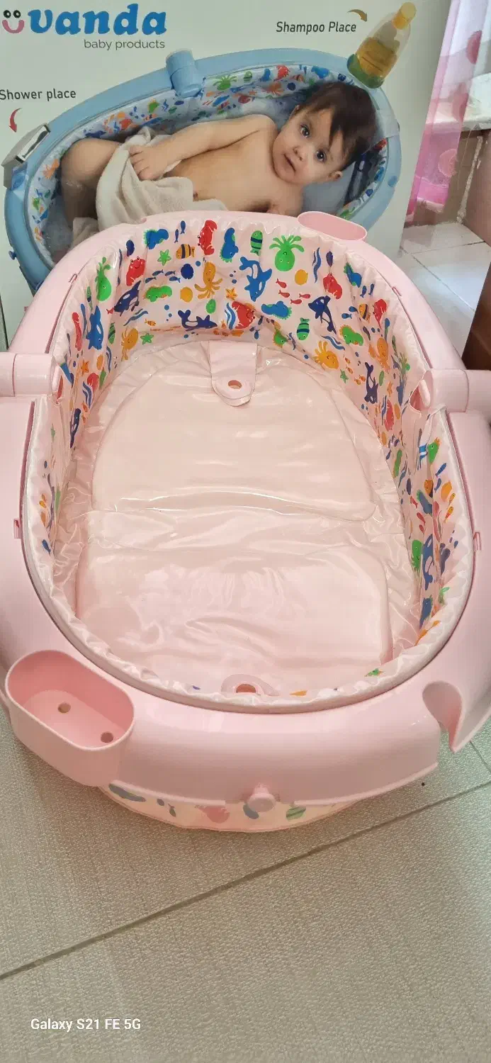 وان حمام تاشو نوزاد مارک suvanda|تخت و صندلی بچه|محمدیه-قزوین, |دیوار