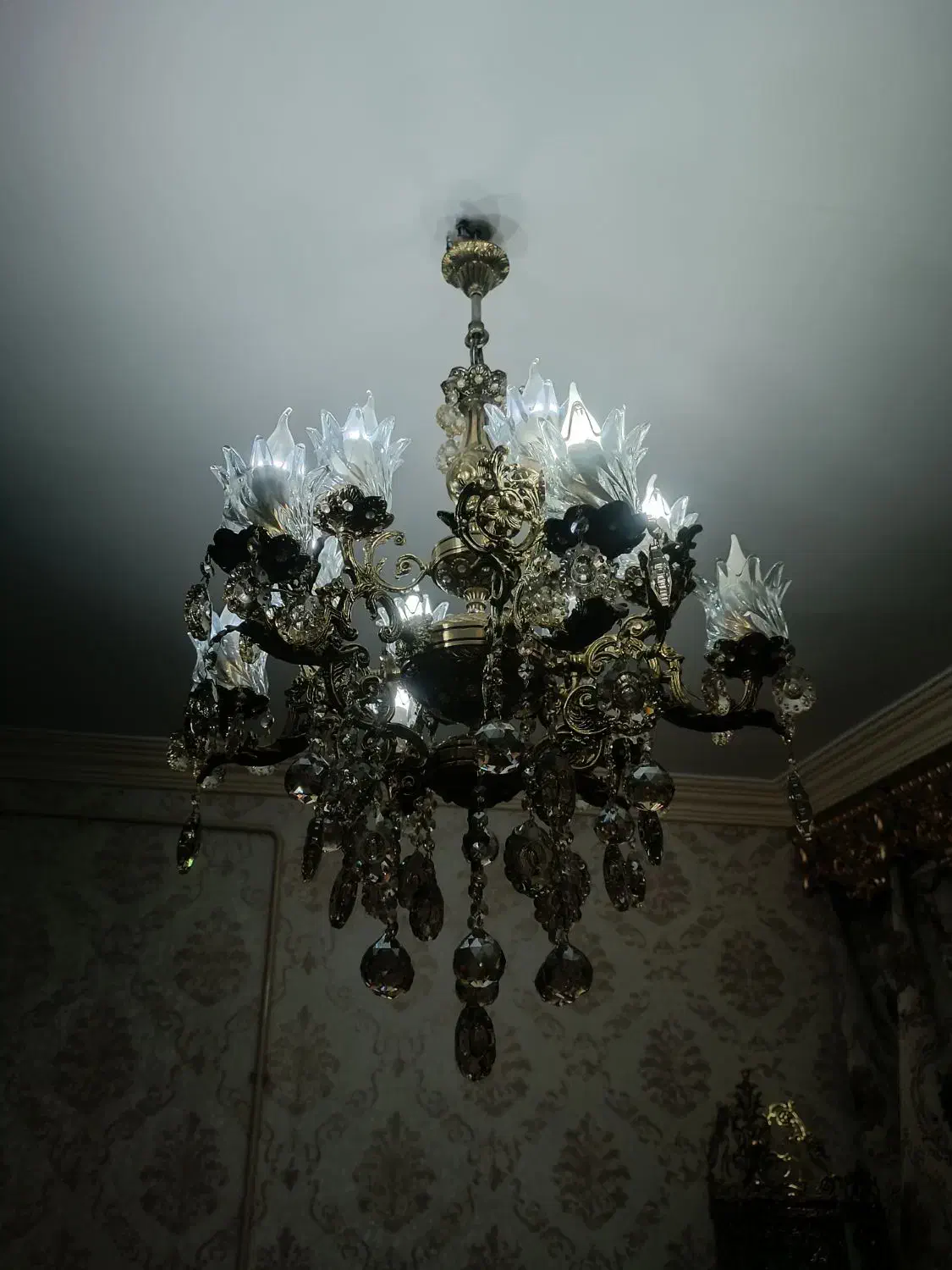 فروش لوستر برنجه|لوستر و چراغ آویز|بیجار, |دیوار