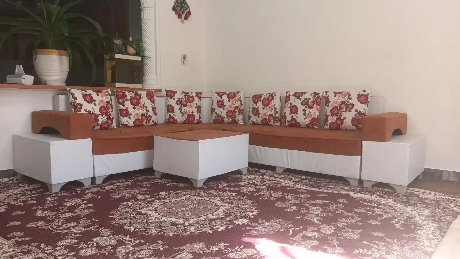 مبل راحتی ال|مبلمان خانگی و میز عسلی|آمل, |دیوار