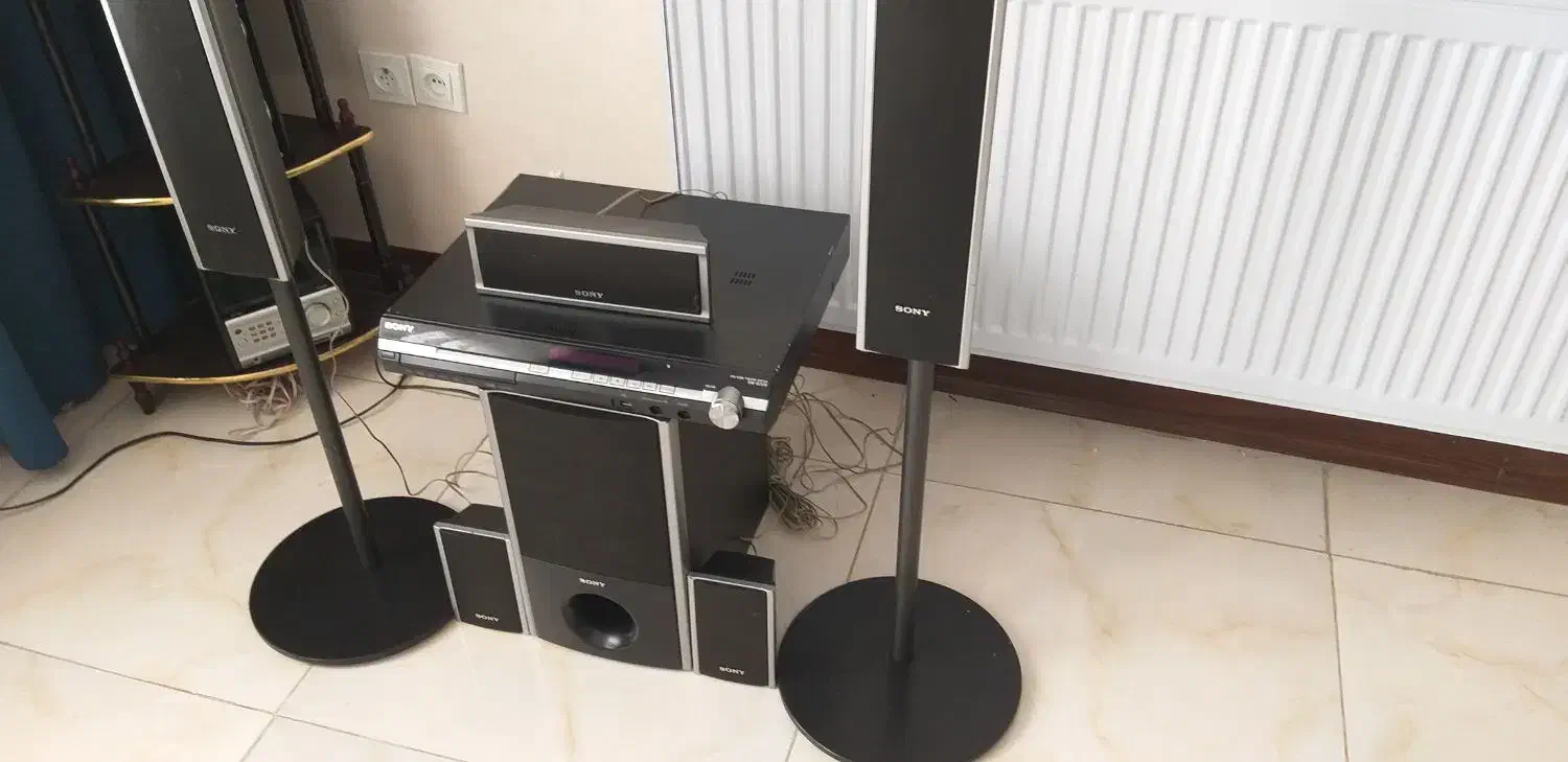 سینما خانگی۷تیکه 1200وات سونی هوشمندسالم تمیز|سیستم صوتی خانگی|شاهین‌شهر, فردوسی|دیوار