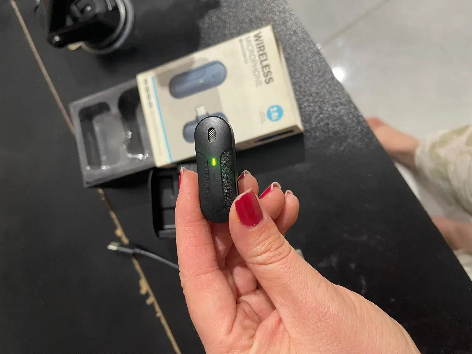 میکروفن یقه ای کاملا نو مناسب گوشی اندروید|صوتی و تصویری|زرندیه, |دیوار