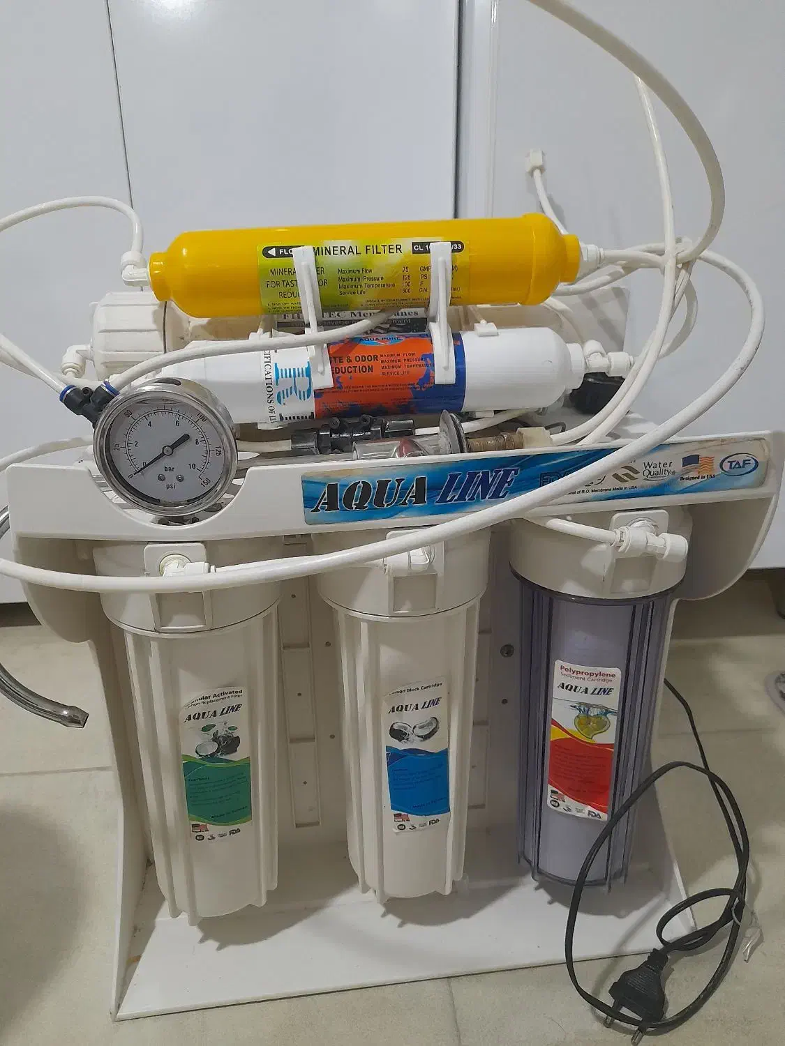 دستگاه تصفیه آب 7 مرحله ای|آب‌سردکن و تصفیه آب|الوند, |دیوار