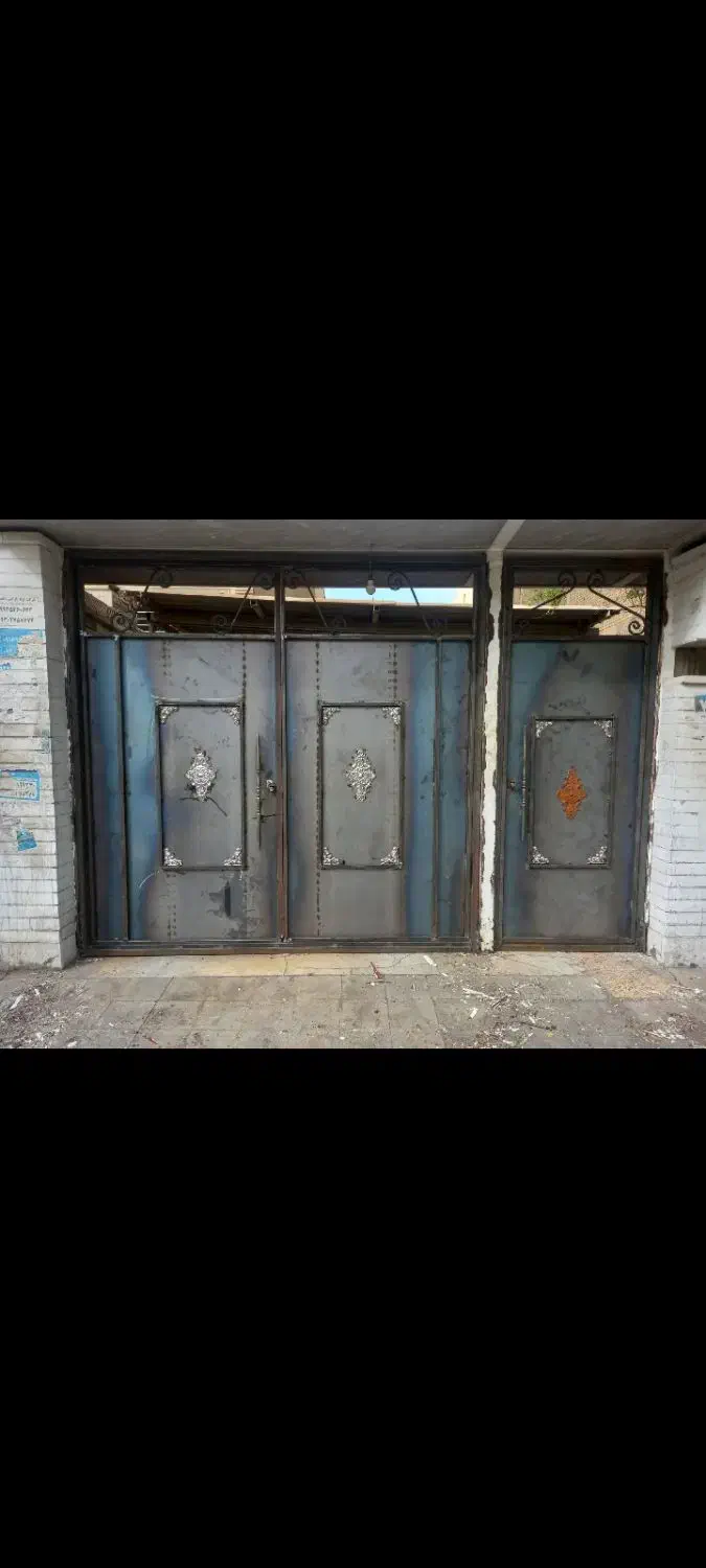 درب خانه حیاط ۲میل|مصالح و تجهیزات ساختمان|اهواز, کوی فرهنگیان ۱|دیوار
