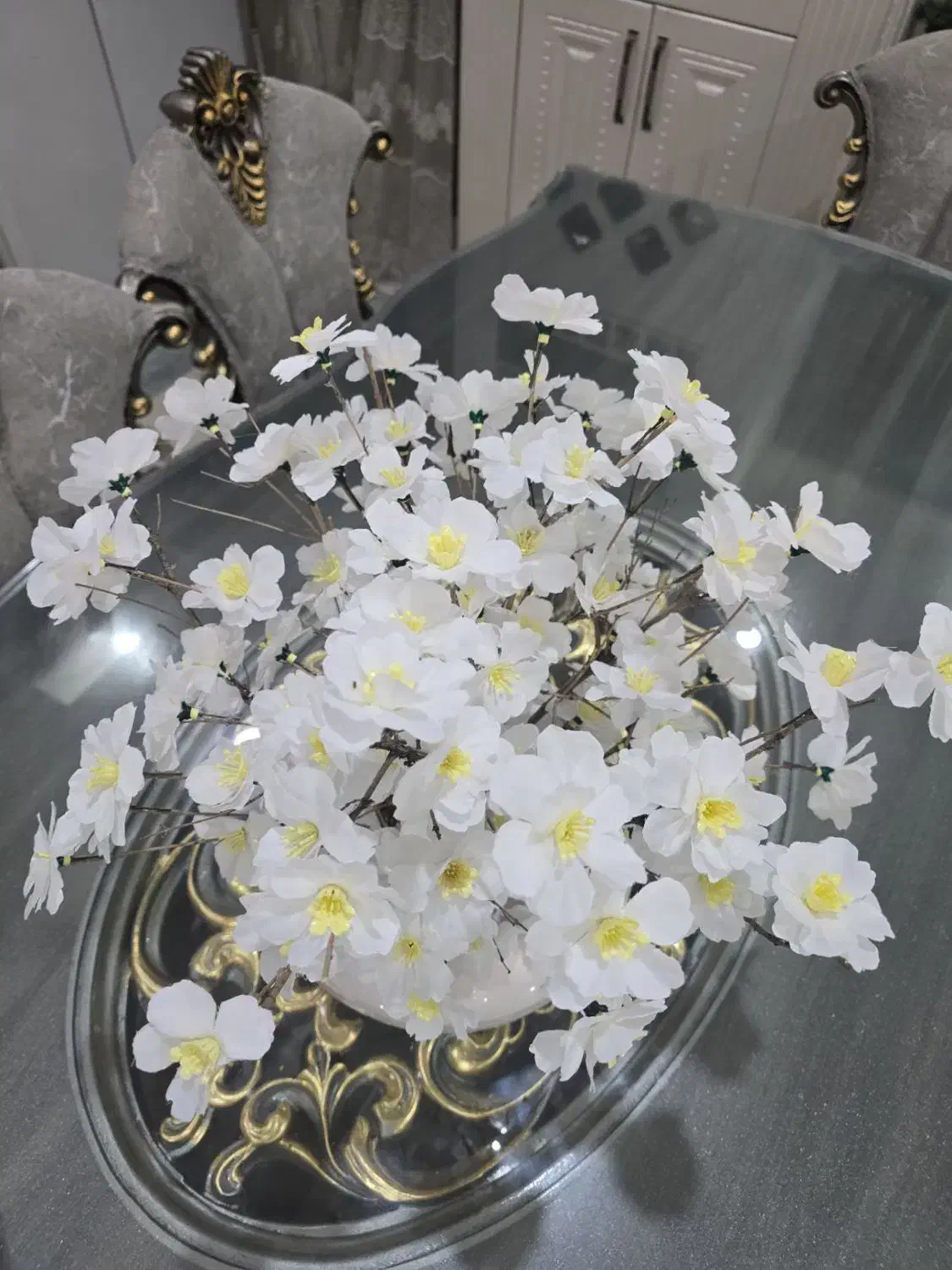 گل.|گل مصنوعی|اسلام‌شهر, شهرک واوان|دیوار