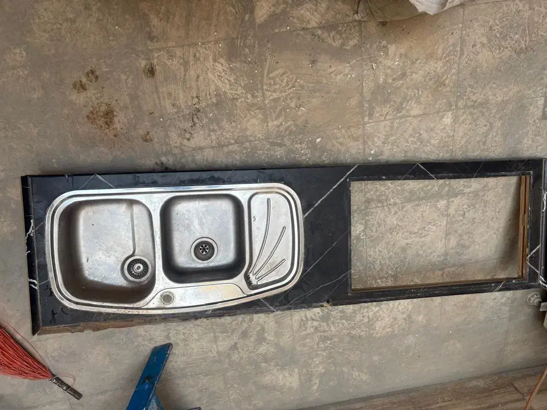 سینک دو لگنه با شیر الات|مصالح و تجهیزات ساختمان|تهران, مجیدیه|دیوار