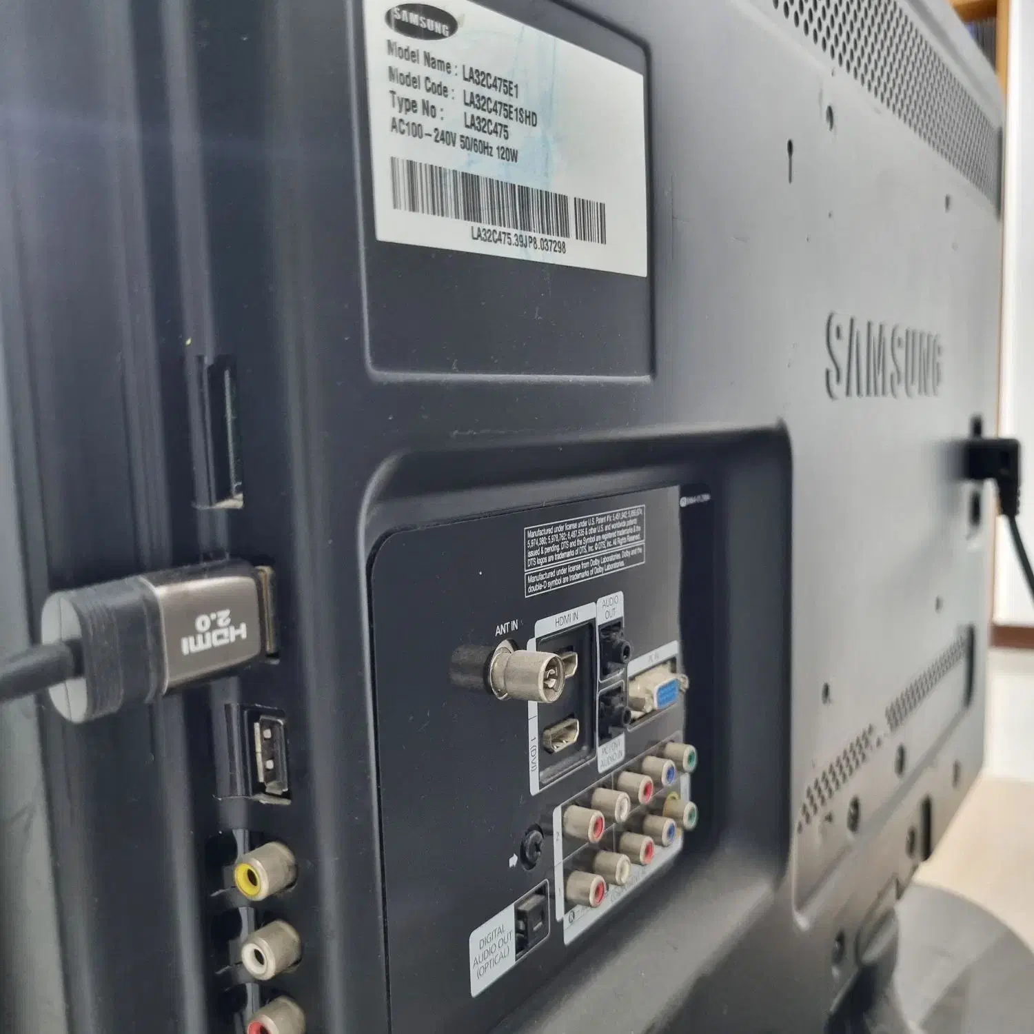 تلویزیون ال سی دی 32 اینچ سامسونگ|تلویزیون و پروژکتور|قم, پردیسان|دیوار