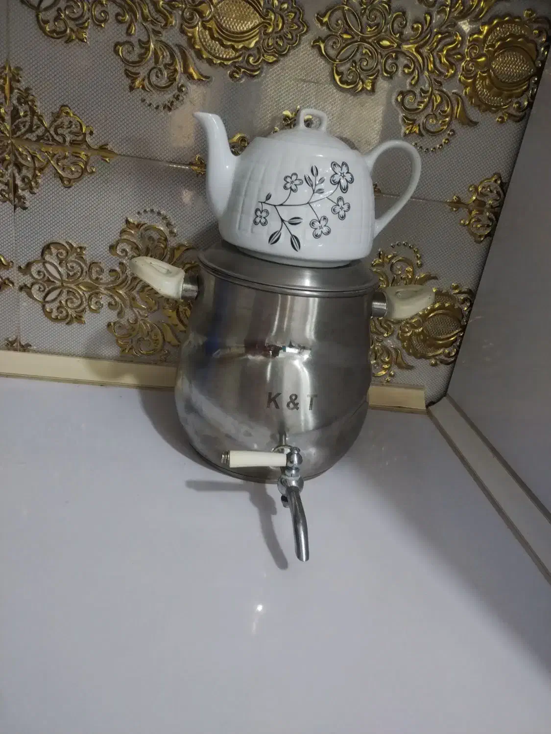 کتری قوری روگازی|قوری، کتری، قهوه‌ساز دستی|سبزوار, طبرسی (جعفرآباد)|دیوار