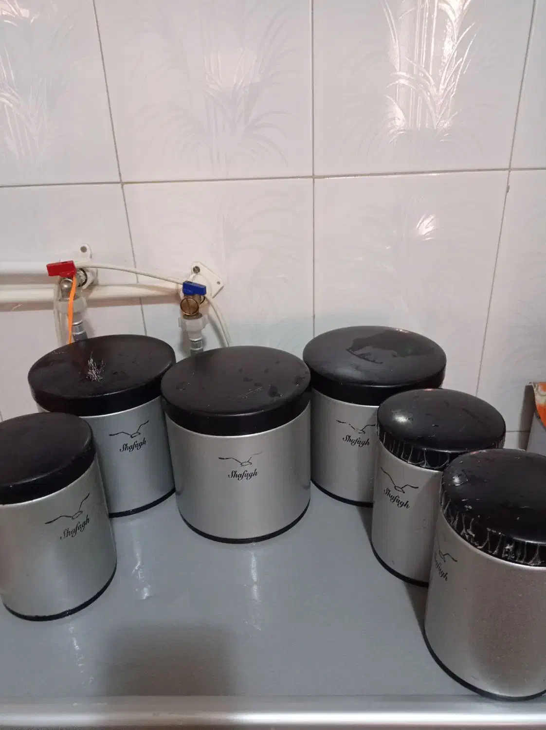 جای حبوبات|ظروف نگهدارنده، پلاستیکی، یک‌بارمصرف|بروجرد, |دیوار