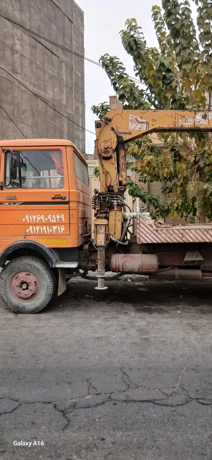 فروش جرثقیل خاور ۶۰۸|خودرو سنگین|قرچک, مهدیه|دیوار