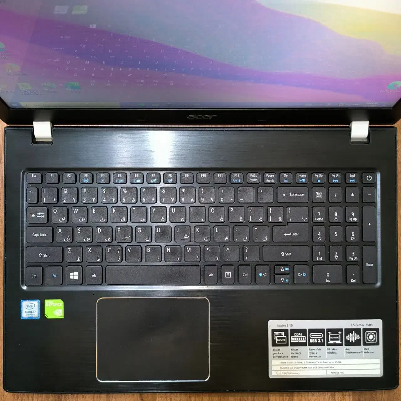 لپتاپ گرافیک دار acer E5|رایانه همراه|تهران, فلسطین (میدان انقلاب)|دیوار