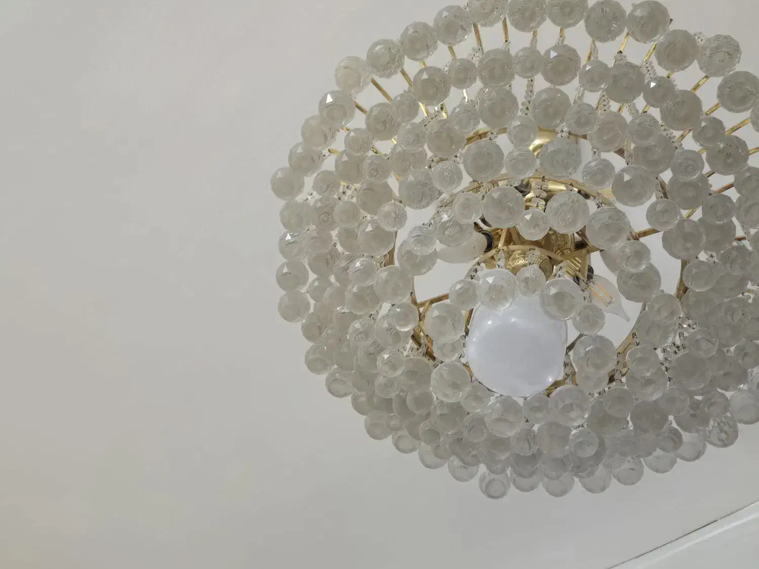 لوستر برند کریستال بزرگ|لوستر و چراغ آویز|اهواز, گلستان|دیوار