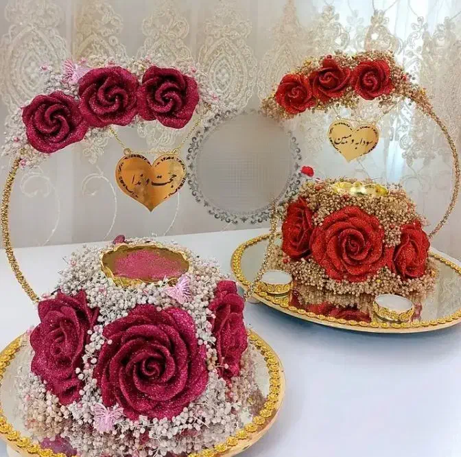 دیزاین انواع سینی حنا|صنایع دستی و سایر لوازم تزئینی|خاش, |دیوار