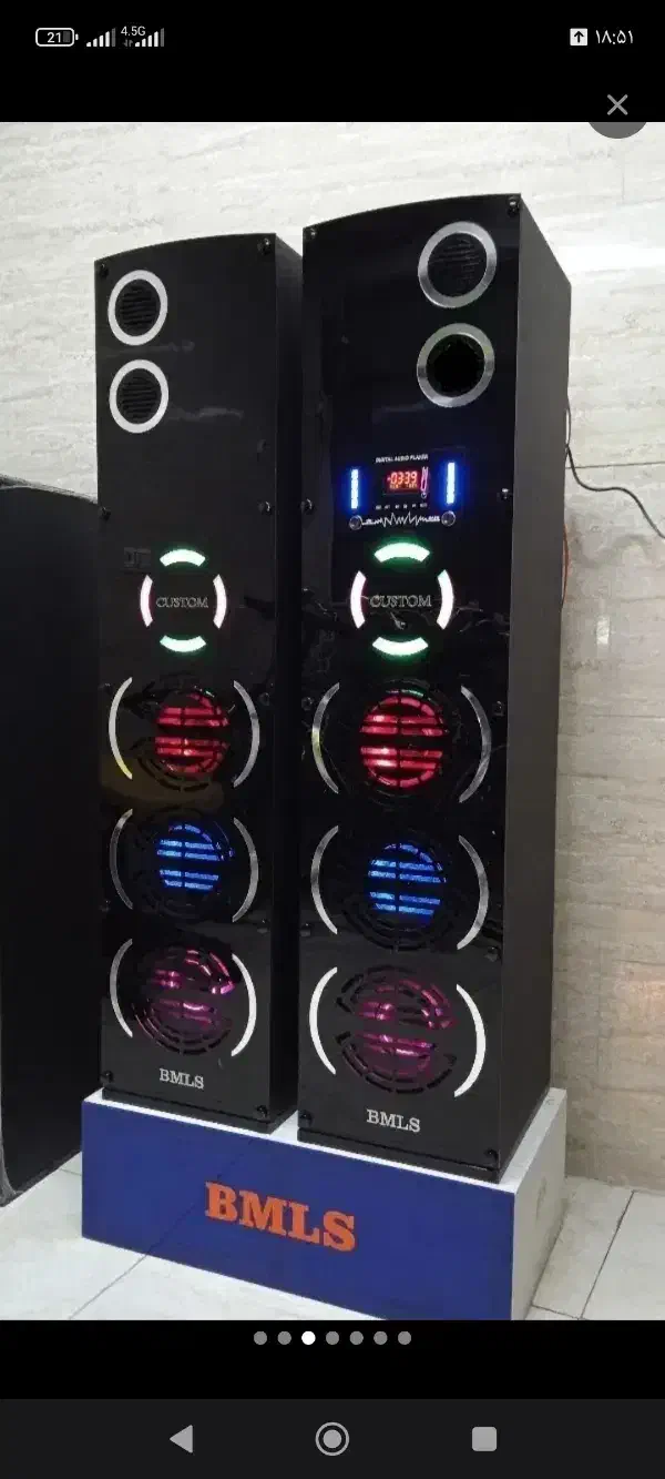 اسپیکر باند و سینما خانگی بلوتوثی حرفه ای|سیستم صوتی خانگی|رشت, سعدی (تختی)|دیوار