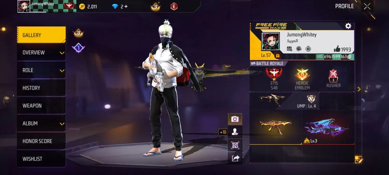 فری فایر طاق|کنسول، بازی ویدئویی و آنلاین|رودان, |دیوار