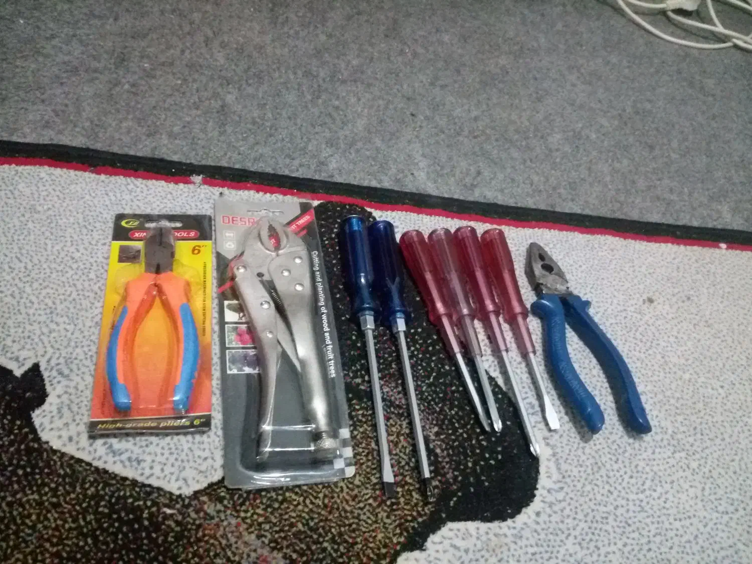 آچار پیچ گوشتی انبر قفلی سیم چین|ابزارآلات|ملارد, |دیوار