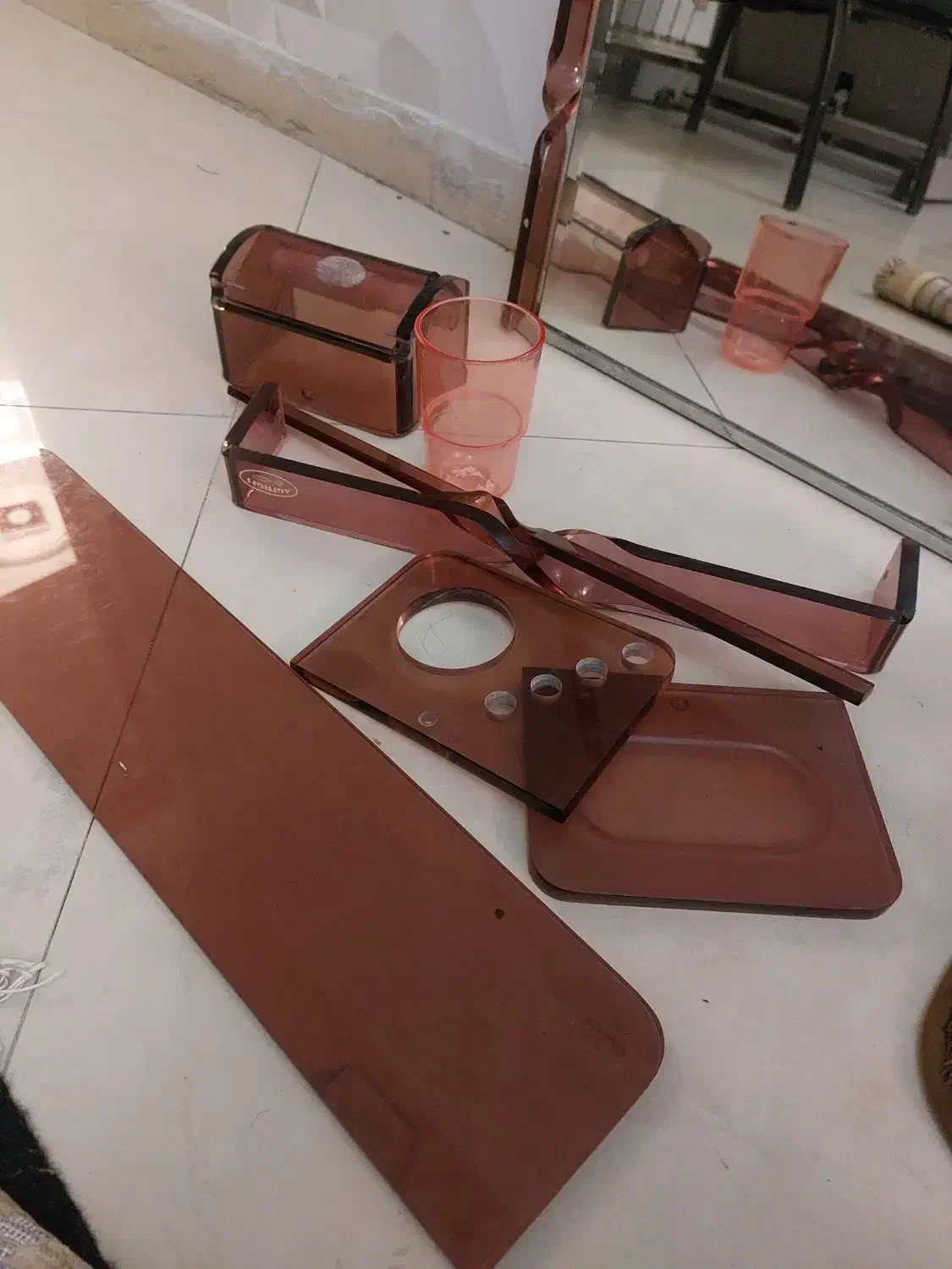 سرویس آینه کامل دستشویی|لوازم سرویس بهداشتی|تهران, سهروردی|دیوار