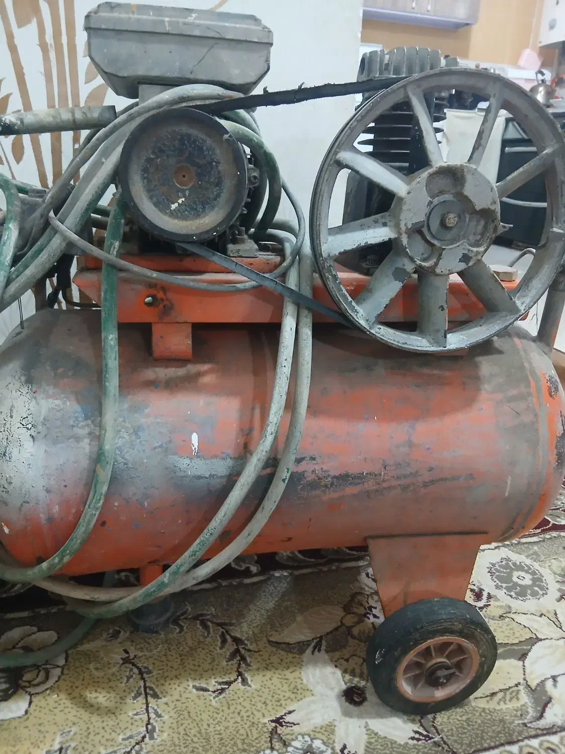 کمپرسور ۵۰ لیتری|ابزارآلات|اهواز, پردیس دو|دیوار