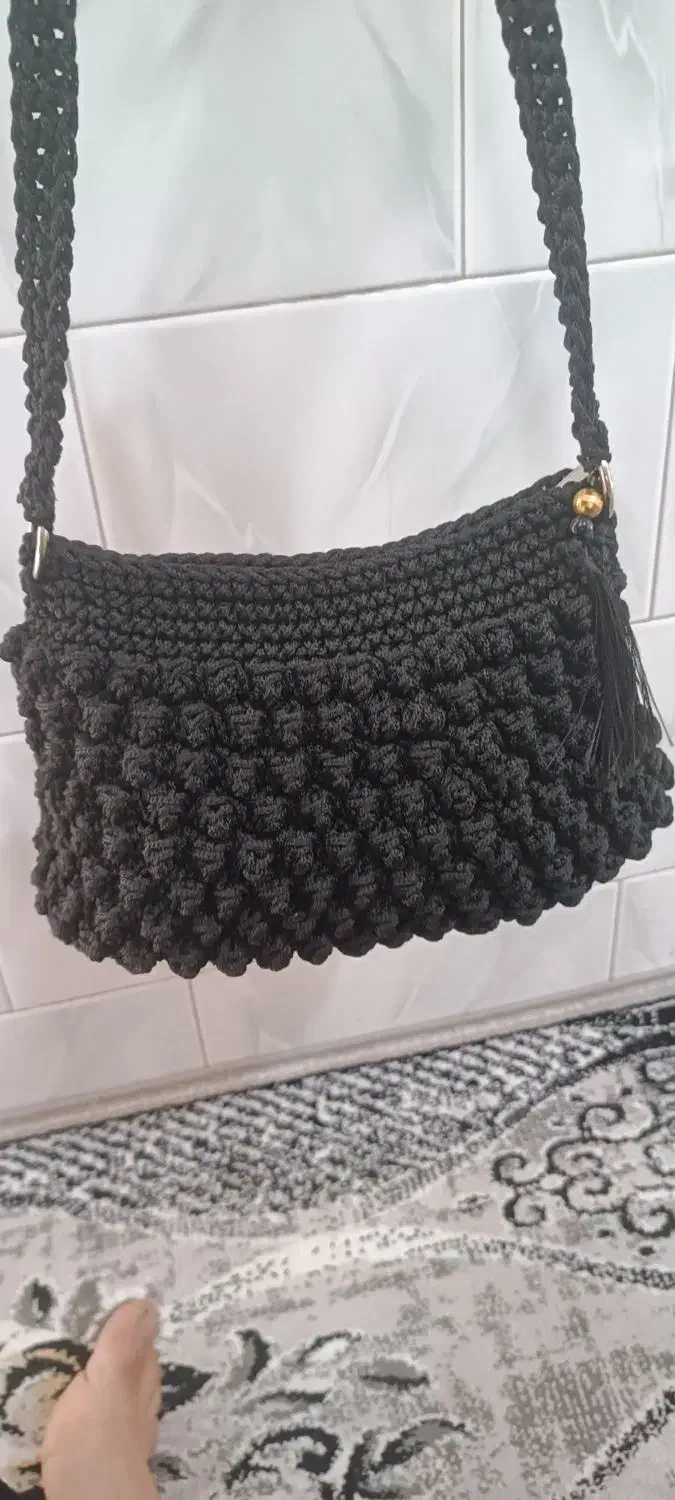 کیف دست بافت زنانه|کیف، کفش، کمربند|ایلام, |دیوار