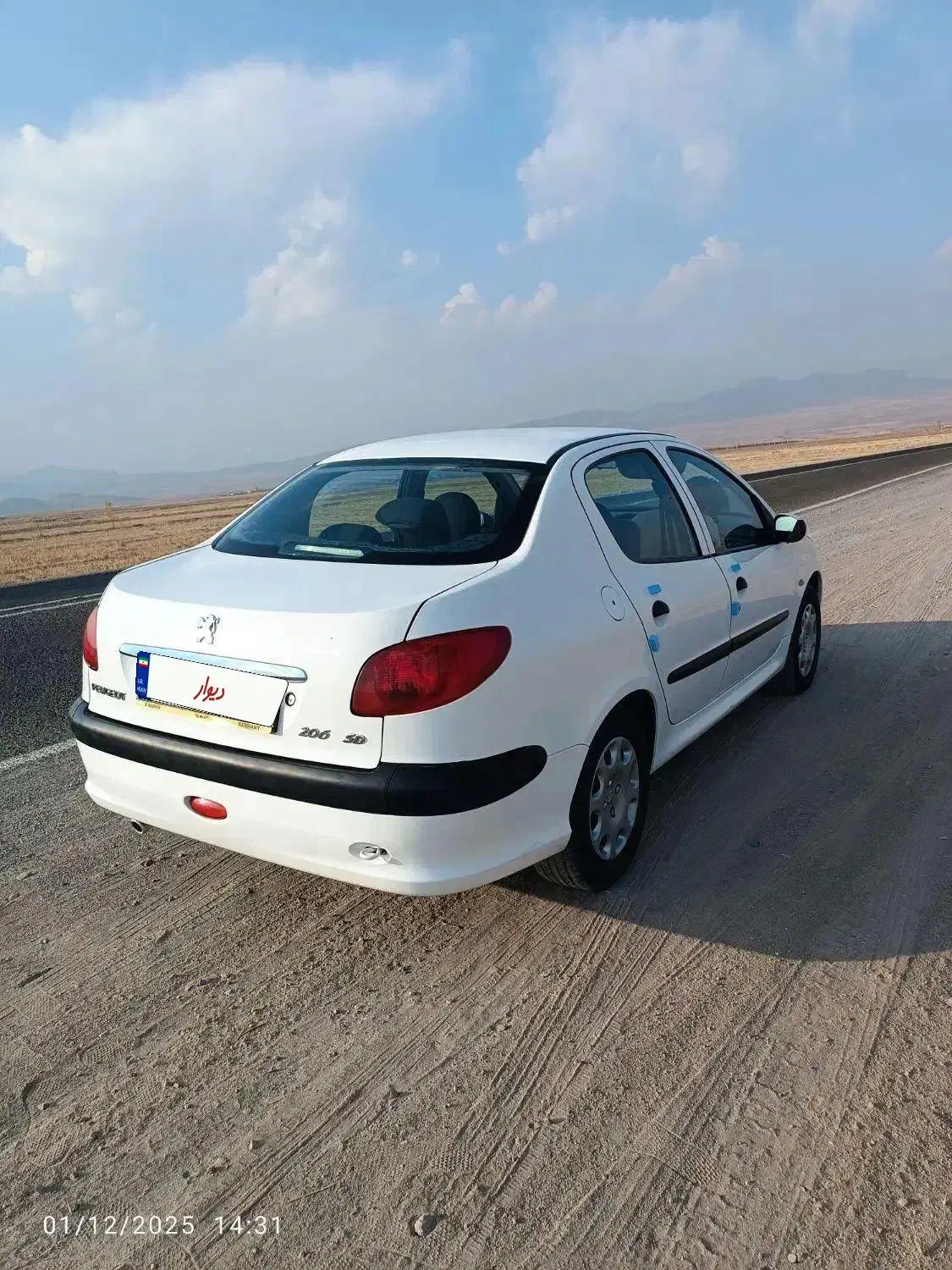پژو 206 SD مدل ۹۸|خودرو سواری و وانت|اردبیل, |دیوار