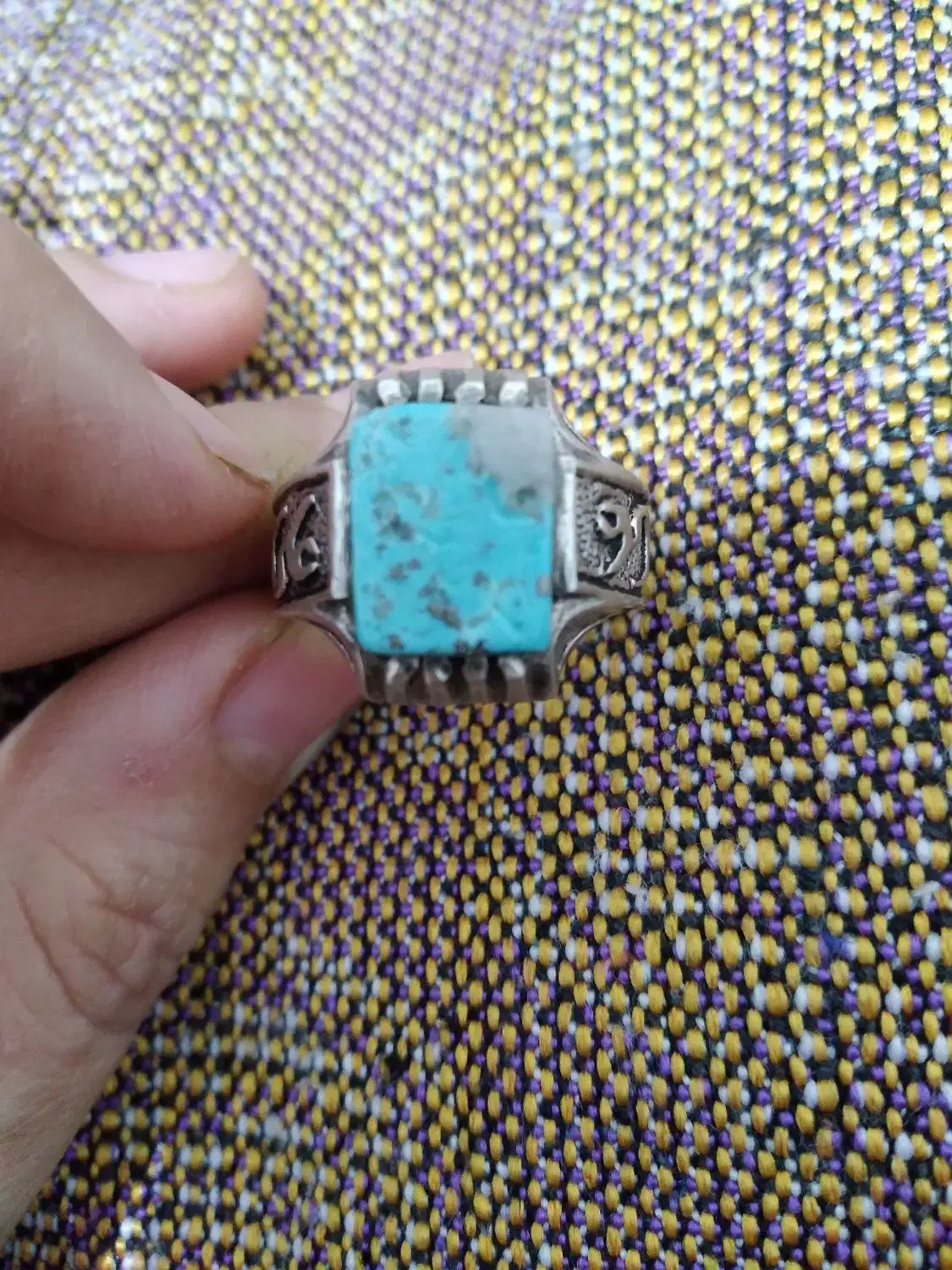 انگشتر نقره اصل|جواهرات|شوشتر, |دیوار