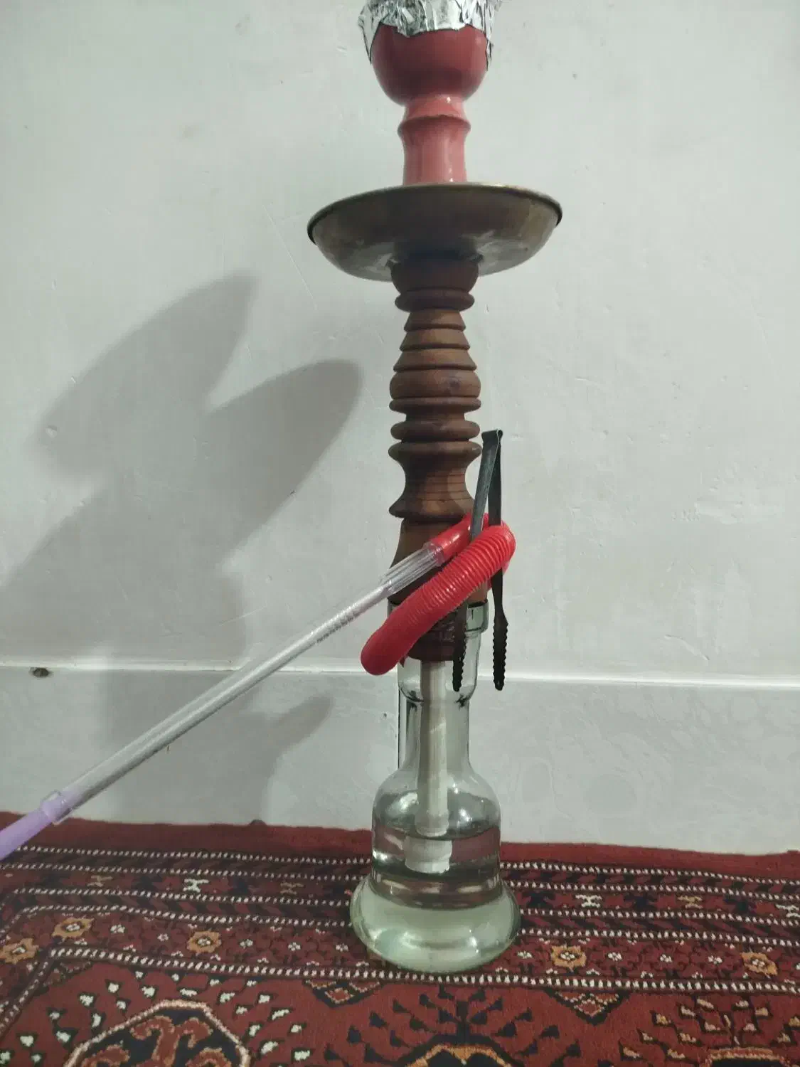 قلیان تنه سرخ|زیورآلات و اکسسوری|گنبد کاووس, |دیوار