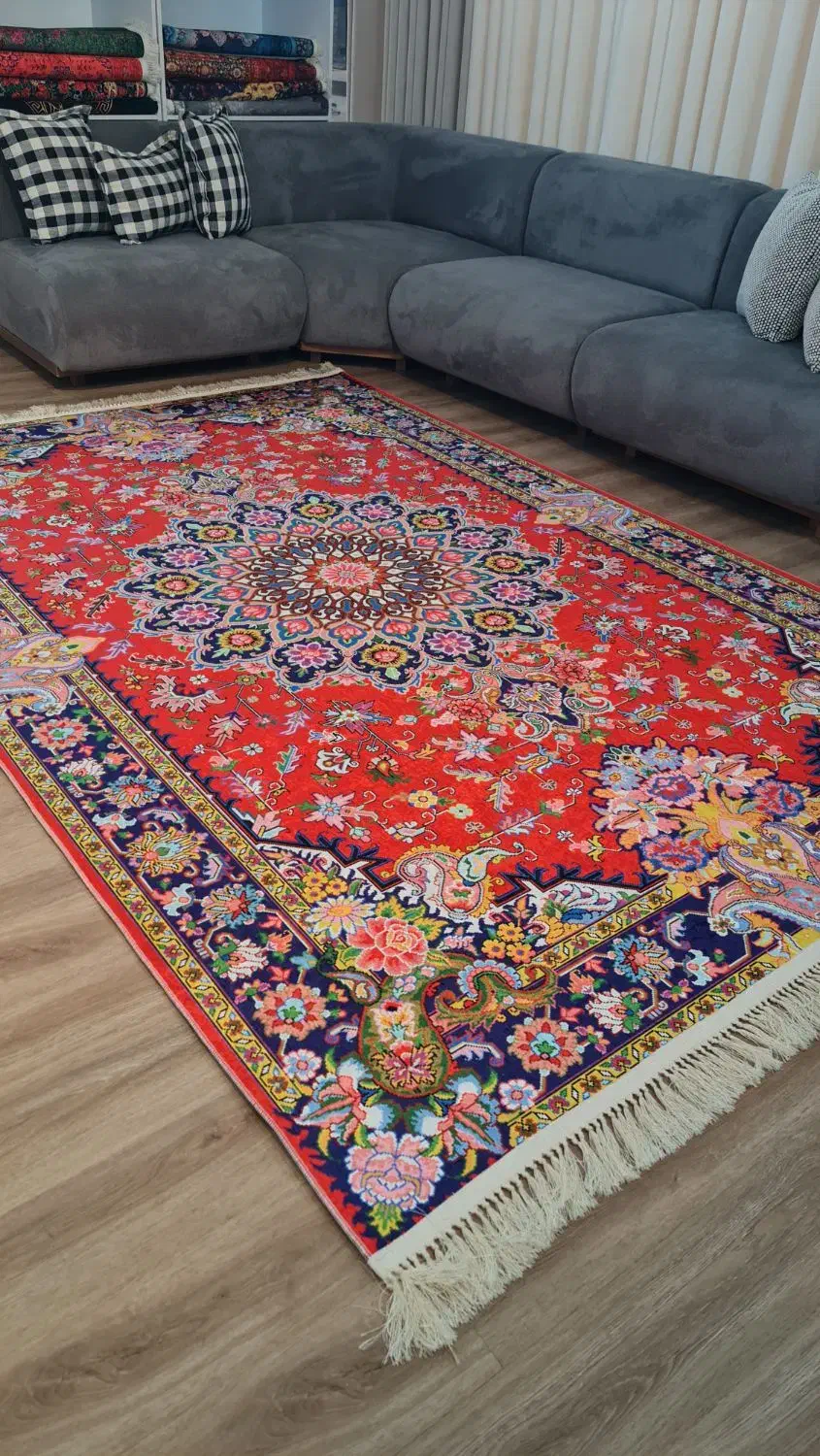 فرشینه باضمانت ۵ ساله به زیبایی فرش ابریشم|فرش|تهران, حر|دیوار